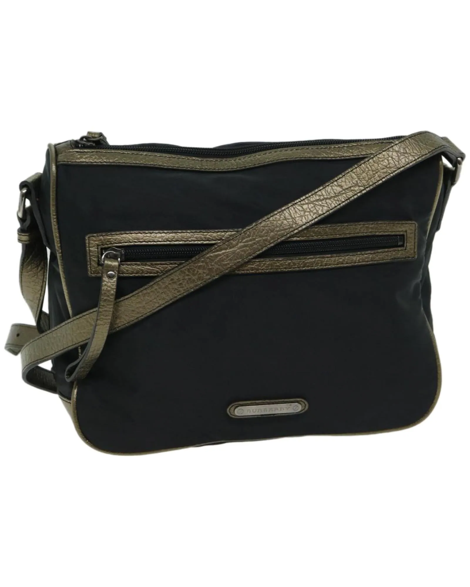 Authentic Black Nylon Shoulder Bag