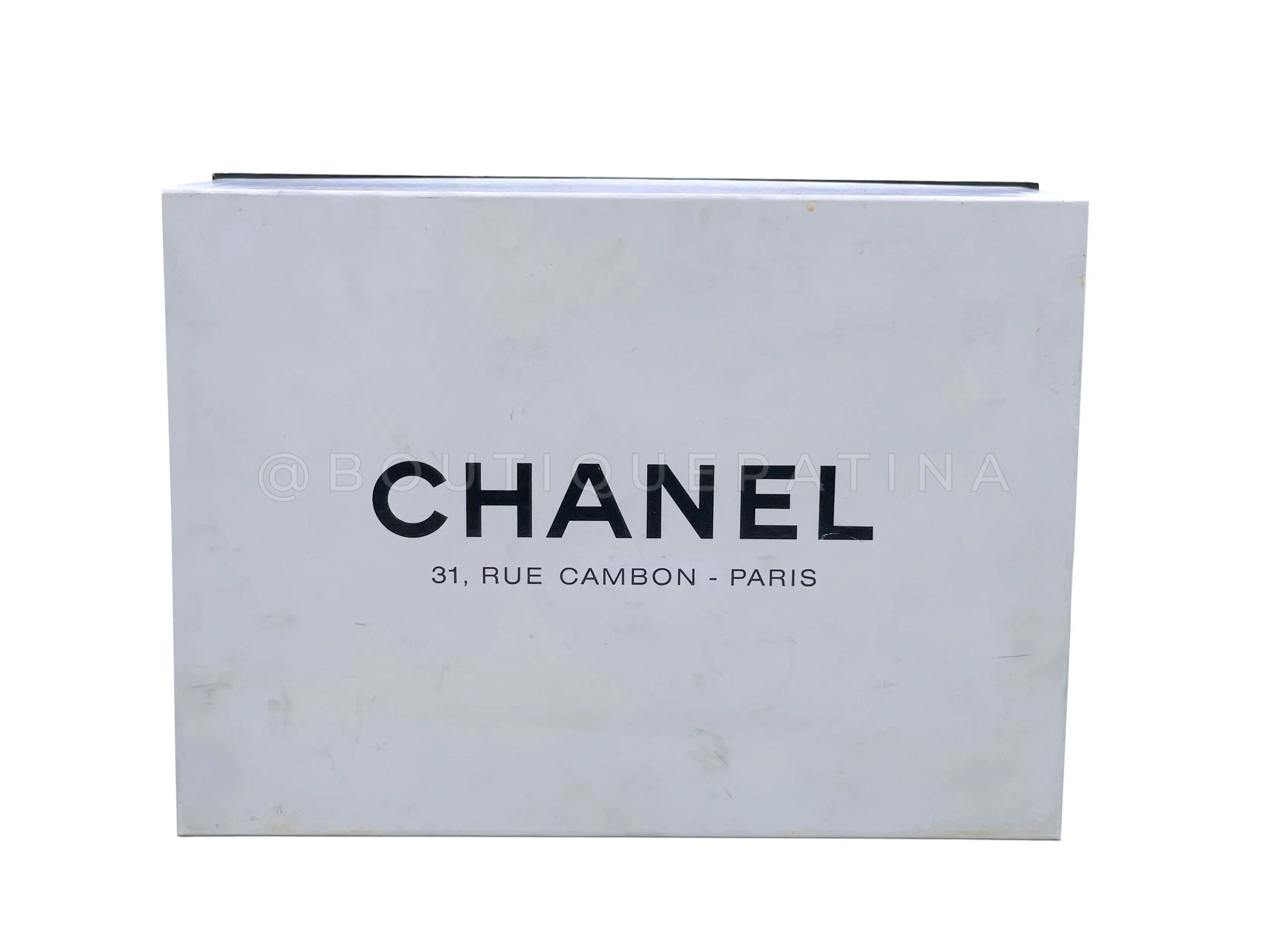 Chanel 1997 Vintage Black Lambskin Medium Classic Double Flap Bag 24k GHW