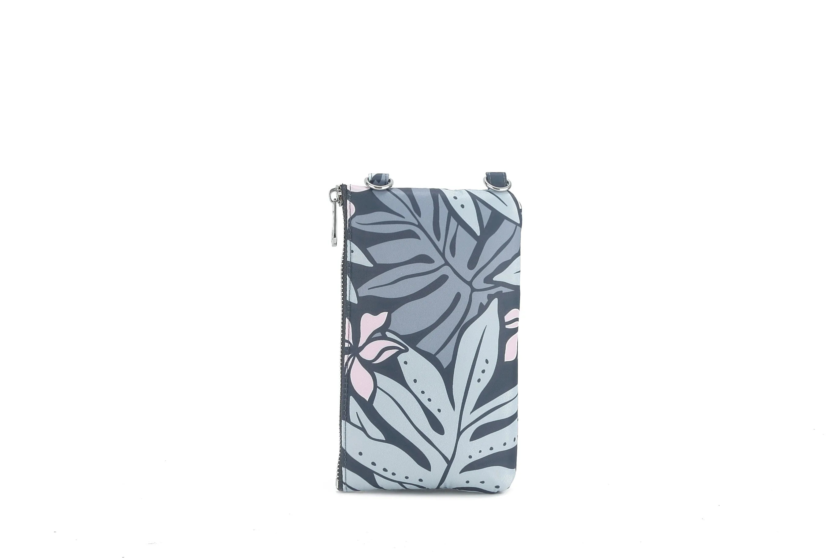 Crossbody Phone Wallet Anna Ke'olu Lauae Grey