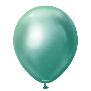 Kalisan Latex Mirror Green - 12", 50 Pieces