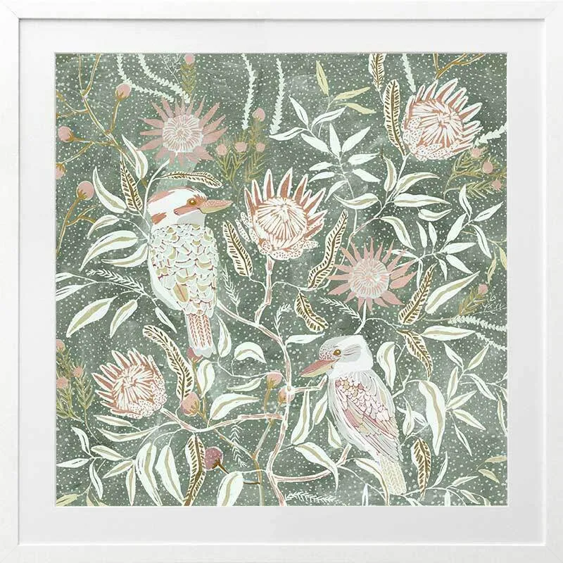 Kookaburra Dreamland Framed Art Print