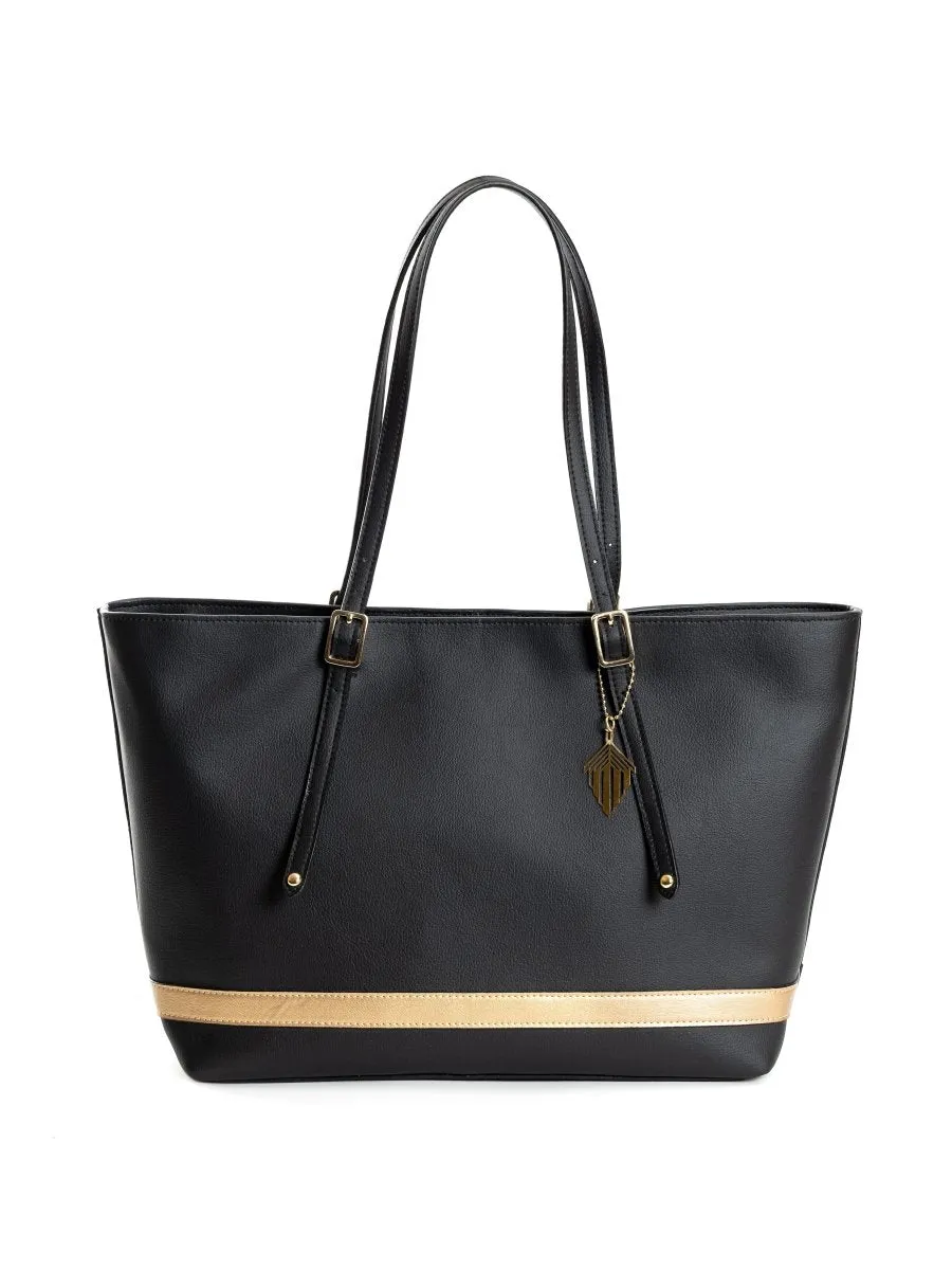 Stylish Black Cactus Leather Womens Bag - Minerva Collection