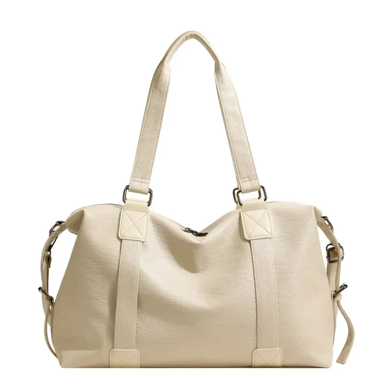 TAVIMART  -  Large capacity women handbag new PU tote bag shoulder bag travel crossbody bag shoulder bag